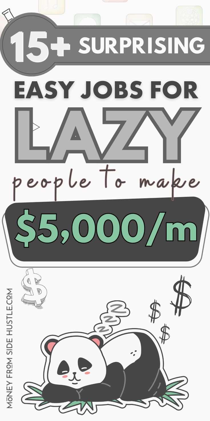 Work From Home Jobs For Lazy People To Make $2,000 Per Month!