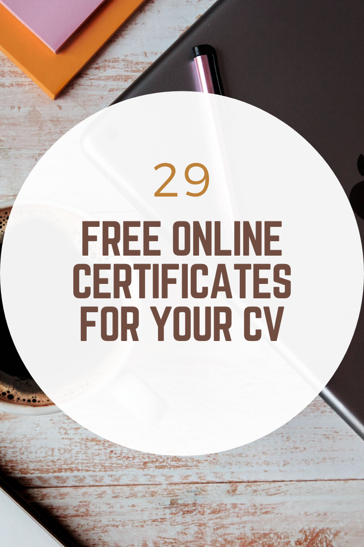 Boost your CV for free!