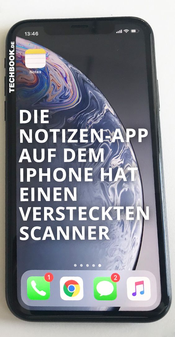 Die iPhone-Notizen-App hat einen versteckten Scanner