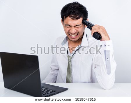 Frustrated Young Man Gun Point Head Stock Photo 1019047615 | Shutterstock